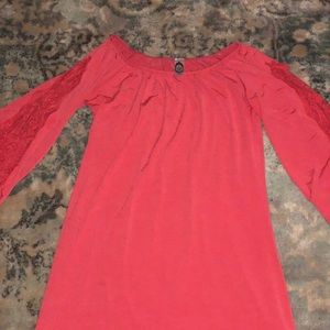 Off the shoulder dress